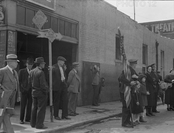 Salvation Army, San Francisco, California, 1939. Creator: Dorothea Lange.