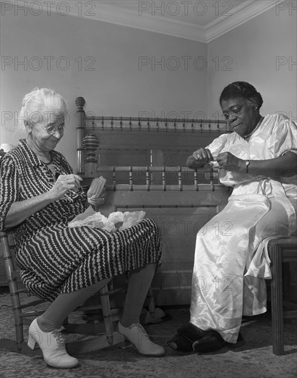 Bethune-Cookman College, Daytona Beach, Florida, 1943. Creator: Gordon Parks.