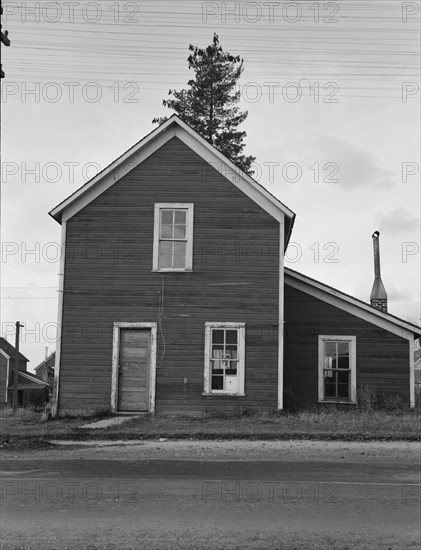 Possibly: Many of those dependent on the mill have turned..., Sandpoint, Bonner County, Idaho, 1939. Creator: Dorothea Lange.