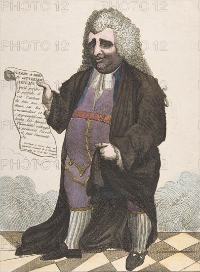 It is Not Going Well For Us: A Member of Parliament Reading the News of the Frenc..., February 1798. Creator: Anon.