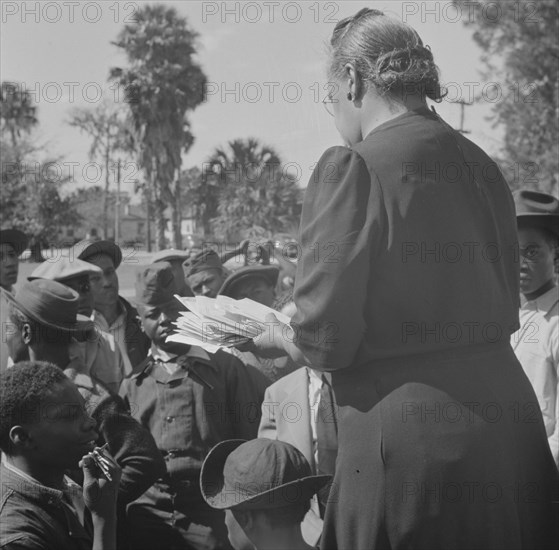 Possibly: Bethune-Cookman College, Daytona Beach, Florida, 1943. Creator: Gordon Parks.