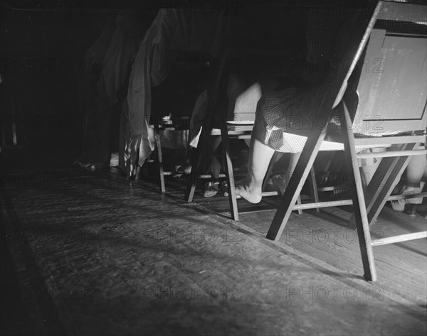 As in Moses' time, members of the St. Martins Spiritual Church remove..., Washington, D.C., 1942. Creator: Gordon Parks.