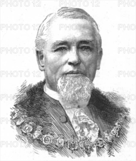 ''The new Lord Mayor and Sheriffs; Mr Alderman E.J. Gray Sheriff of London and Middlesex', 1888. Creator: Unknown.