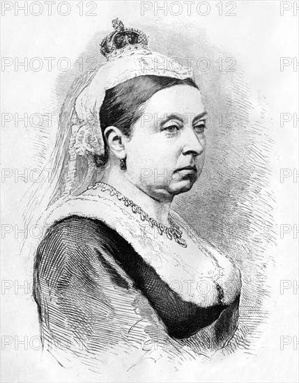 'Victoria, Queen of England and Empress of India', c1891. Creator: James Grant.