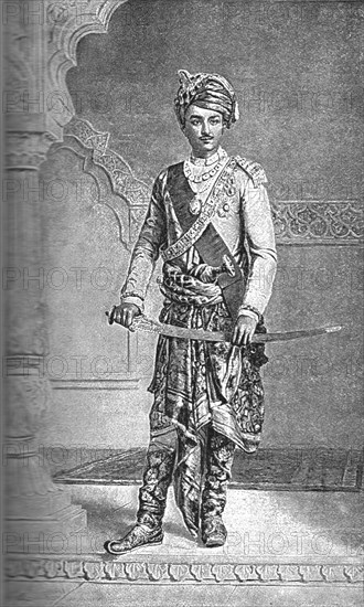 ''Pictures of the Year- IX, "His Highness the Rao of Cutch, G.C.I.E."', 1888. Creator: Unknown.