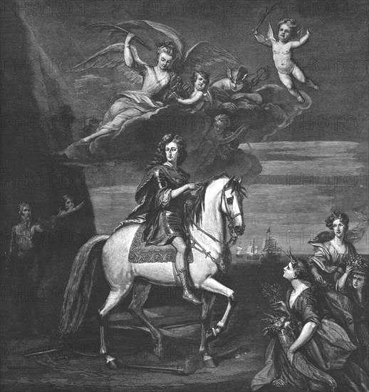 ''The Landing of King William III. After the Peace of Kyswick,1697', 1888. Creator: Unknown.