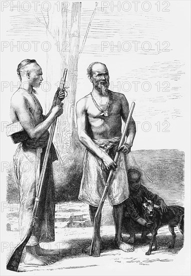 'Chinese Mountaineers', c1891. Creator: James Grant.
