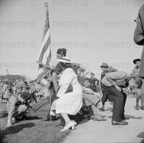 Possibly: Memorial Day, Gloucester, Massachusetts, 1943., 1943. Creator: Gordon Parks.