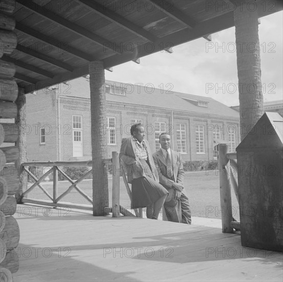 Bethune-Cookman College, Daytona Beach, Florida, 1943. Creator: Gordon Parks.