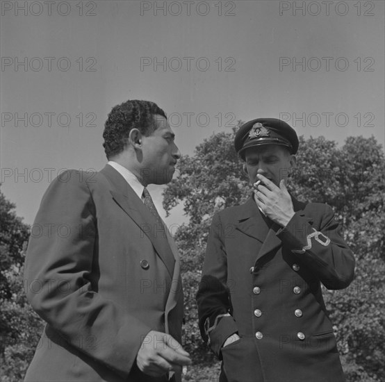 International student assembly, Washington, D.C, 1942. Creator: Gordon Parks.