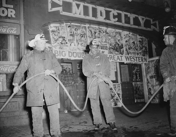 Firehouse station no. 4, Washington, D.C., 1943. Creator: Gordon Parks.