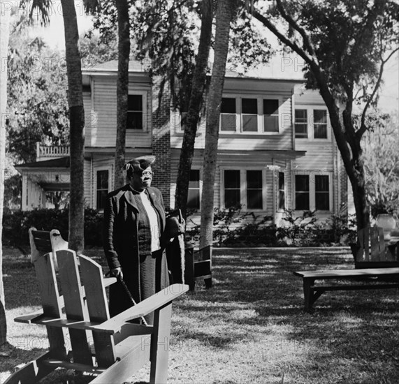 Bethune-Cookman College, Daytona Beach, Florida, 1943. Creator: Gordon Parks.