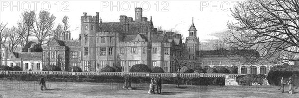 ''Visit of the Prince of Wales to Bournemouth; Canford Manor, The residence of Lord...', 1890. Creator: Unknown.