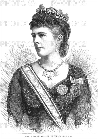'The Marchioness of Dufferin and Ava', 1888. Creator: Unknown.