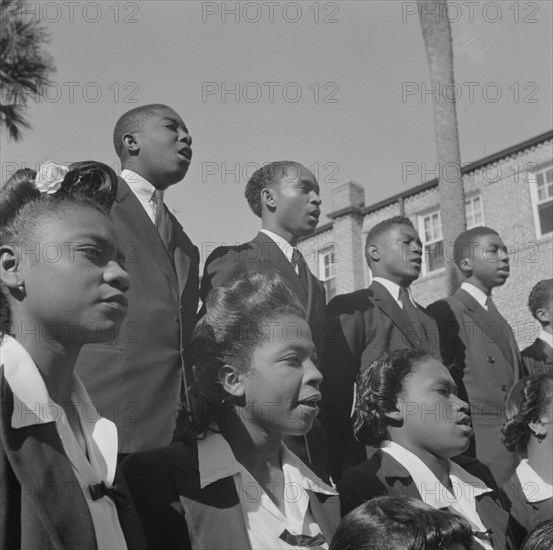 Possibly: Bethune-Cookman College, Daytona Beach, Florida, 1943. Creator: Gordon Parks.