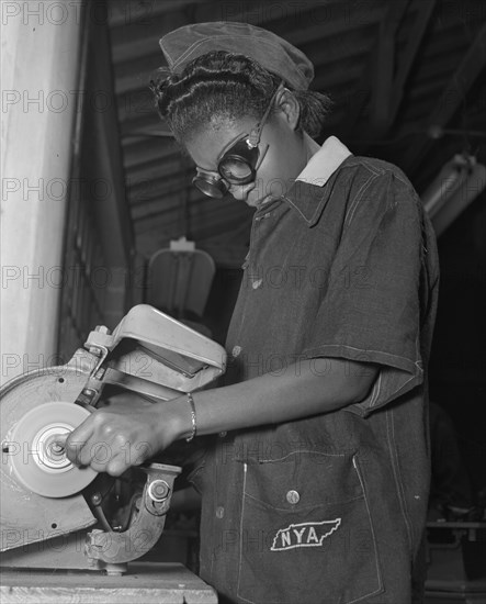 Bethune-Cookman College, Daytona Beach, Florida, 1943. Creator: Gordon Parks.