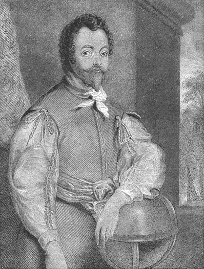 ''Sir Francis Drake, 1588', 1888. Creator: Unknown.