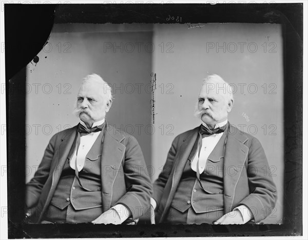 Hendrick Bradley Wright of Pennsylvania, 1865-1880. Creator: Unknown.