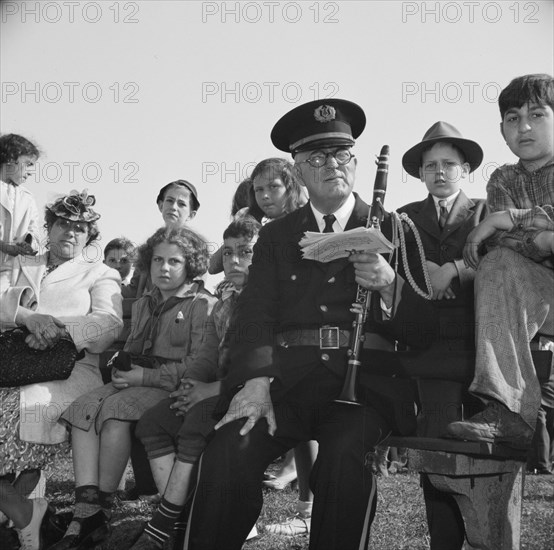 Memorial Day, Gloucester, Massachusetts, 1943., 1943. Creator: Gordon Parks.