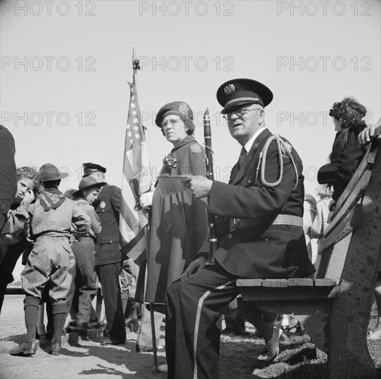 Memorial Day, Gloucester, Massachusetts, 1943., 1943. Creator: Gordon Parks.