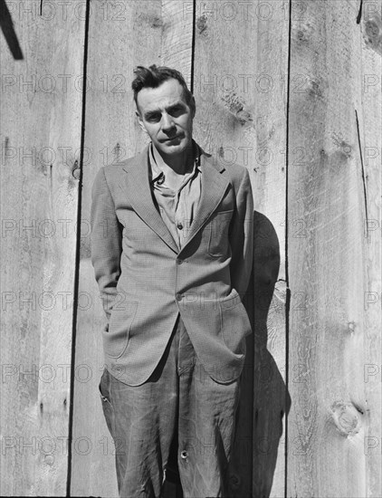 Possibly: One of the thirty-six members, Ola self-help sawmill co-op, Gem County, Idaho, 1939. Creator: Dorothea Lange.