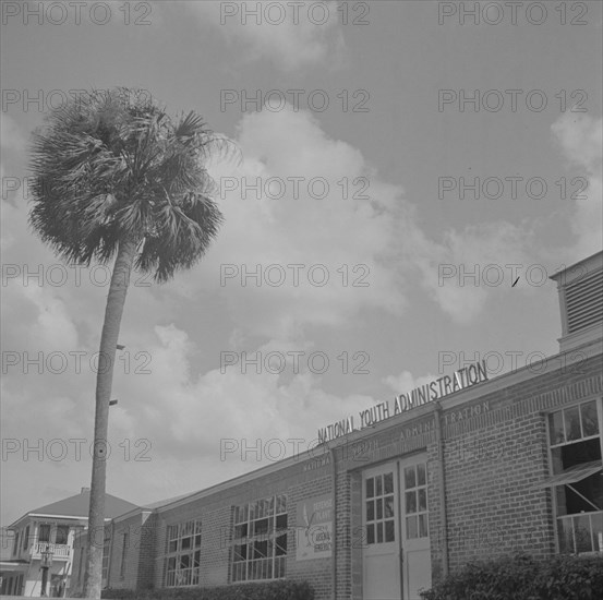 Bethune-Cookman College, Daytona Beach, Florida, 1943. Creator: Gordon Parks.