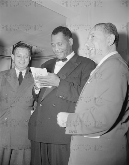 Russian war anniversary benefit at the Watergate, Washington, D.C., 1942. Creator: Gordon Parks.