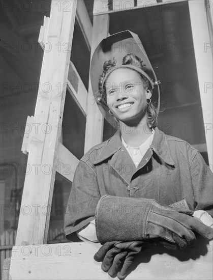 Bethune-Cookman College, Daytona Beach, Florida, 1943. Creator: Gordon Parks.