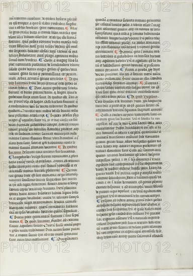 Folio Eighteen from Burchard of Sion's De locis ac mirabilibus mundi, or an Illuminated..., c. 1460. Creator: Burchard of Mount Sion.