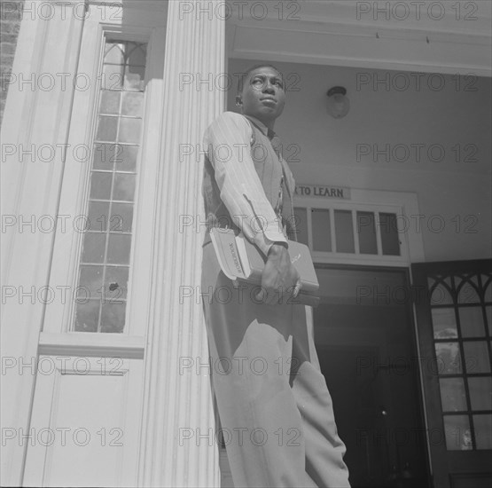 Bethune-Cookman College, Daytona Beach, Florida, 1943. Creator: Gordon Parks.