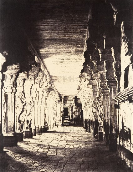 The Outer Prakarum, or Corridor Around the Temple of the God Sundareshawara, January-March 1858.