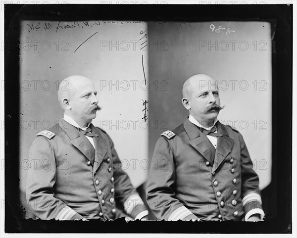 Paymaster Albert W. Bacon, U.S.N., 1865-1880. U.S.N. [US Navy], between 1865 and 1880.