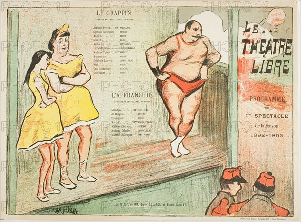 First Performance: Le Grappin, l'Affranchie, for Le Théatre Libre, 1892–93.