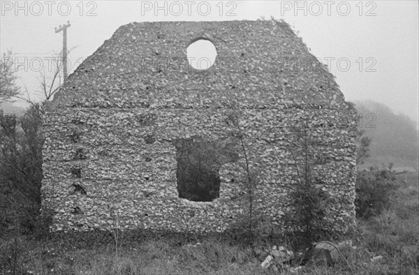 Tabby construction. Ruins of supposed Spanish mission, St. Marys, Georgia.