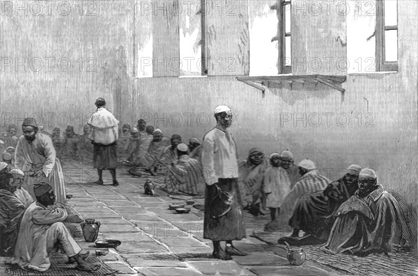 ''Emin Pasha's People "At Home" in the Abbassiyeh Barrack's, Cairo', 1890.