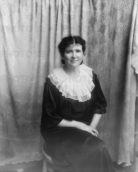 Evans, Mrs. George (Mary Handy) grand niece of Mathew Brady. May 2, 1934.