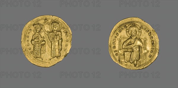 Histamenon (Coin) of Romanus III Argyrus with Christ Enthroned, 1028-34.