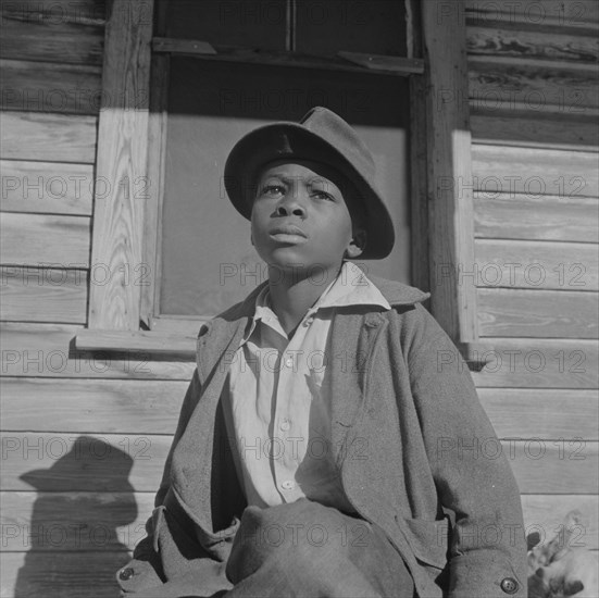 Daytona Beach, Florida. Young boy whose ambition is to become a soldier.