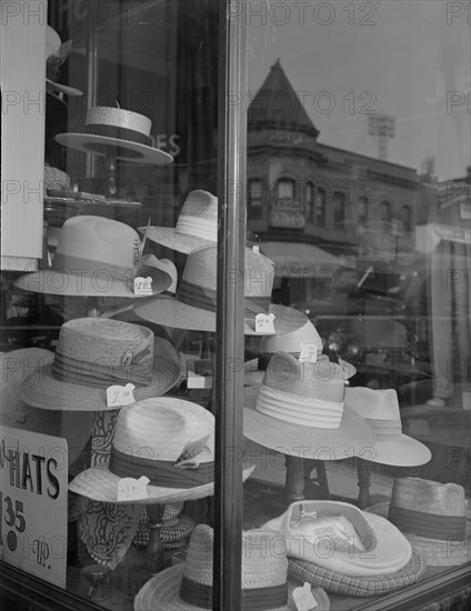 Washington, D.C. Display window at 7th Street and Florida Avenue, N.W..