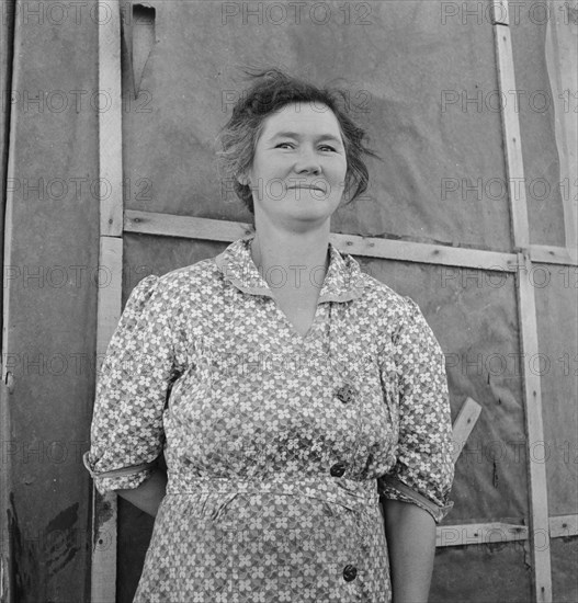 Mrs. Cleaver is raising five sons on new farm. Malheur County, Oregon.