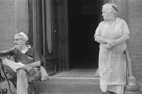 New York, New York. 61st Street between 1st and 3rd Avenues. Tenants.