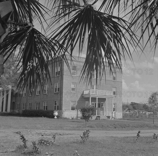 Daytona Beach, Florida. Bethune-Cookman College. The boys' dormitory.