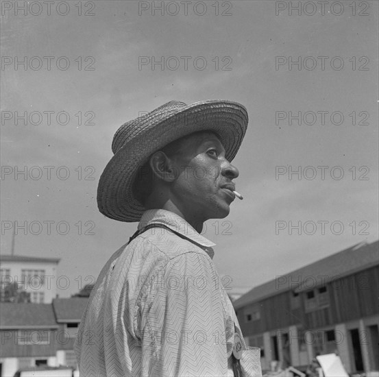 Washington, D.C. Negro waterboy for a housing construction gang.