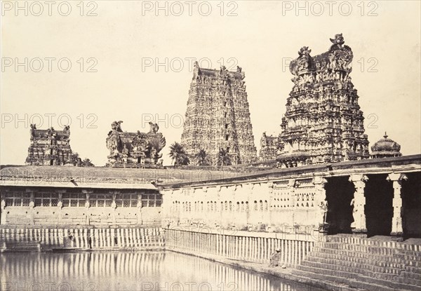 View of the Sacred Tank in the Great Pagoda, January-March 1858.