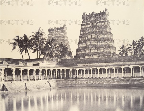 View of the Sacred Tank in the Great Pagoda, January-March 1858.