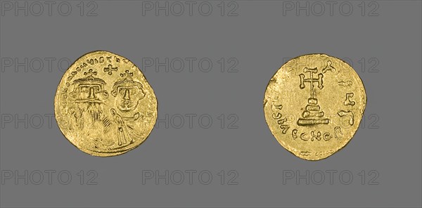 Solidus (Coin) of Heraclius and Heraclius Constantine, 629-632.