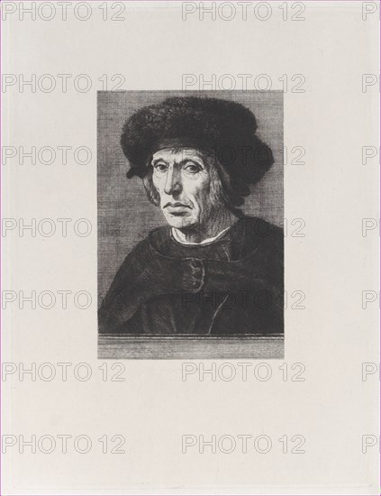 Portrait of Jacob van Veen, after Maarten van Heemskerck, 1871.