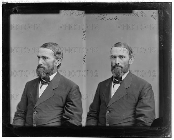 Wilson, Hon. Benjamin of West Virginia, between 1865 and 1880.