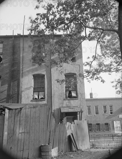 Washington, D.C. A home on Seaton Road in the Northwest area.