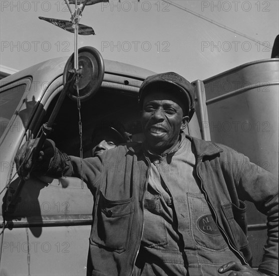 Washington, D.C. Truck drivers for the Alaska Coal Company.